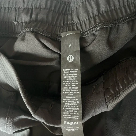 lululemon athletica black Joggers